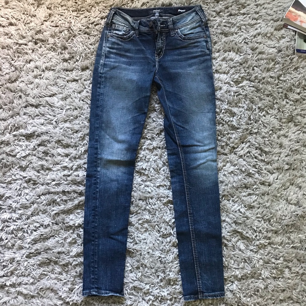 Silver Brand Elyse Mid Skinny Jeans